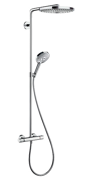 

Hansgrohe 27133000 Raindance Select S 300 2jet Showerpipe, 1/2, хром