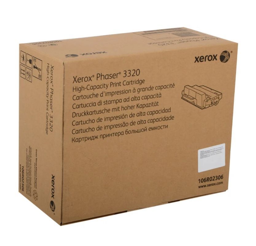 

Картридж Xerox 106R02306 для Phaser 3320, Черный, 106R02306