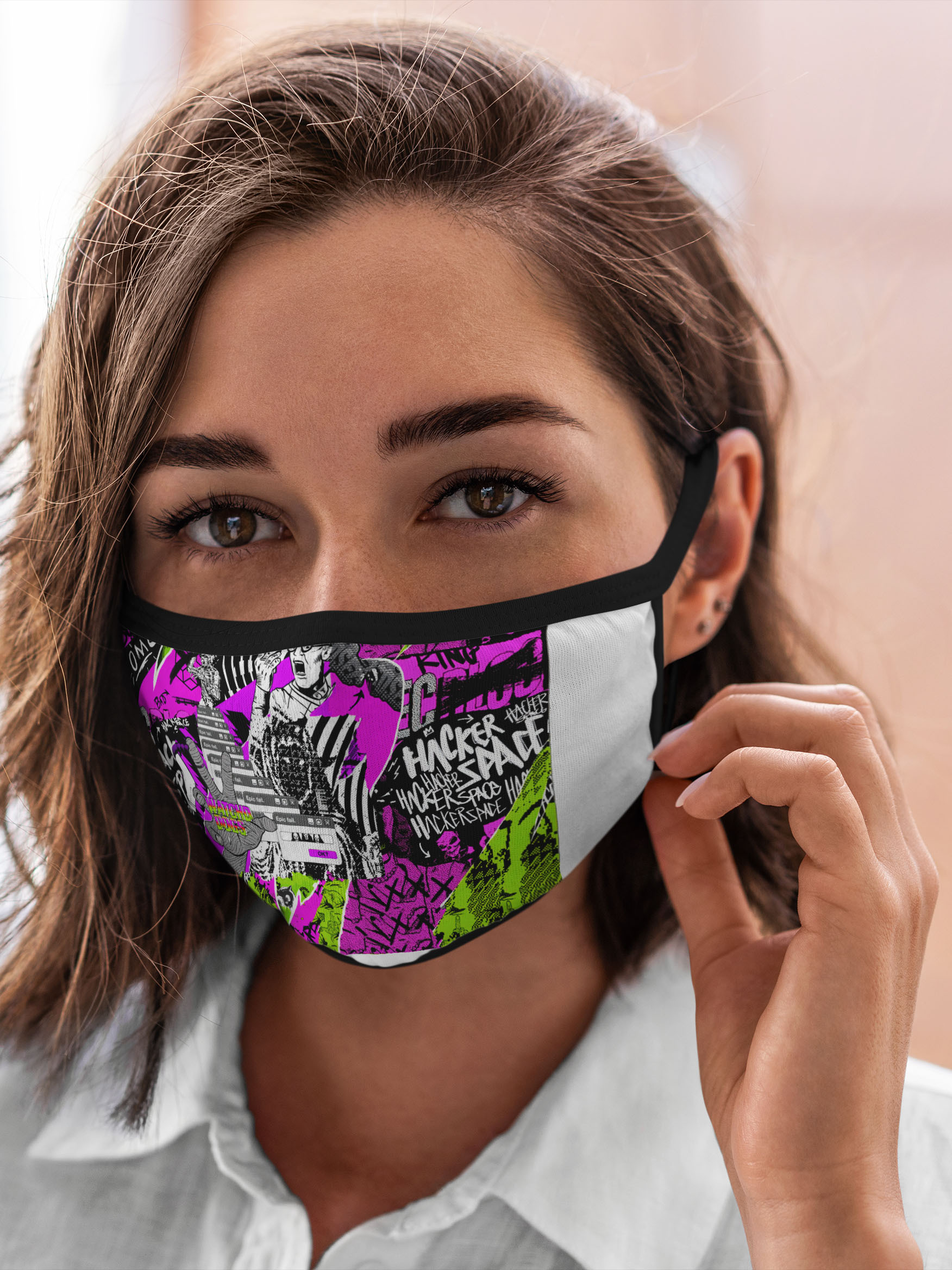 

Многоразовая маска унисекс Burnettie Watch Dogs 2 Legion, Разноцветный, Watch Dogs 2 Legion