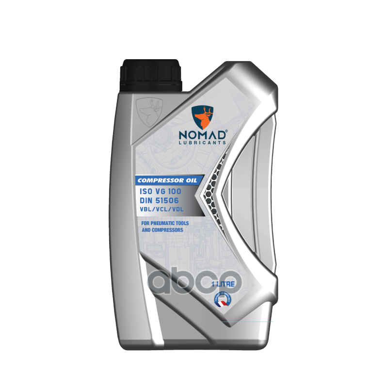 NOMAD Масло компрессорное Compressor Oil 100 1л 1шт 1850₽