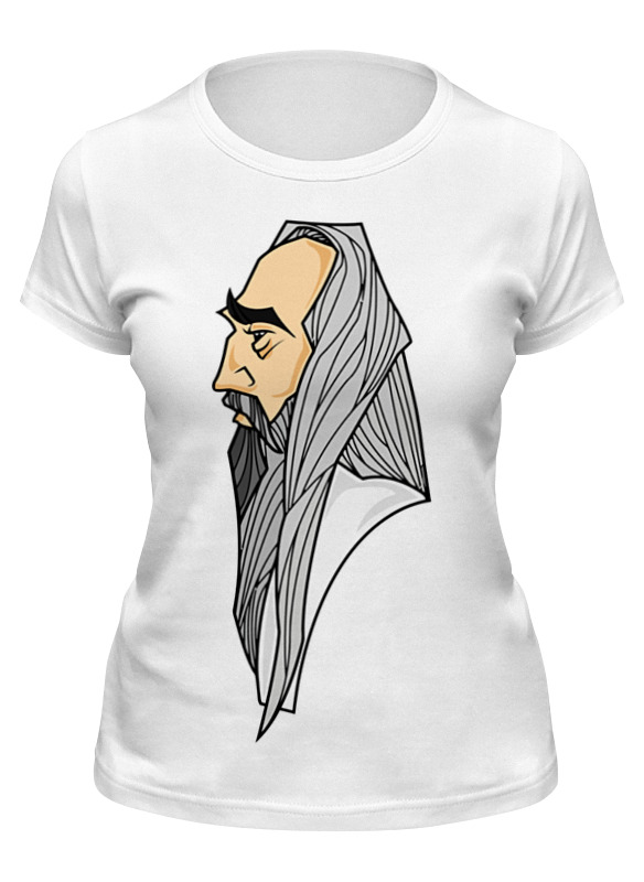 

Футболка женская Printio Саруман (saruman) белая M, Белый, Саруман (saruman)