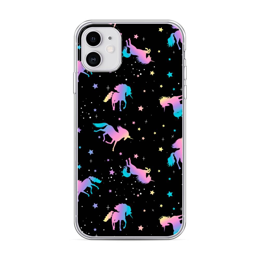 

Чехол Awog для Apple iPhone 11 "Единороги градиент"