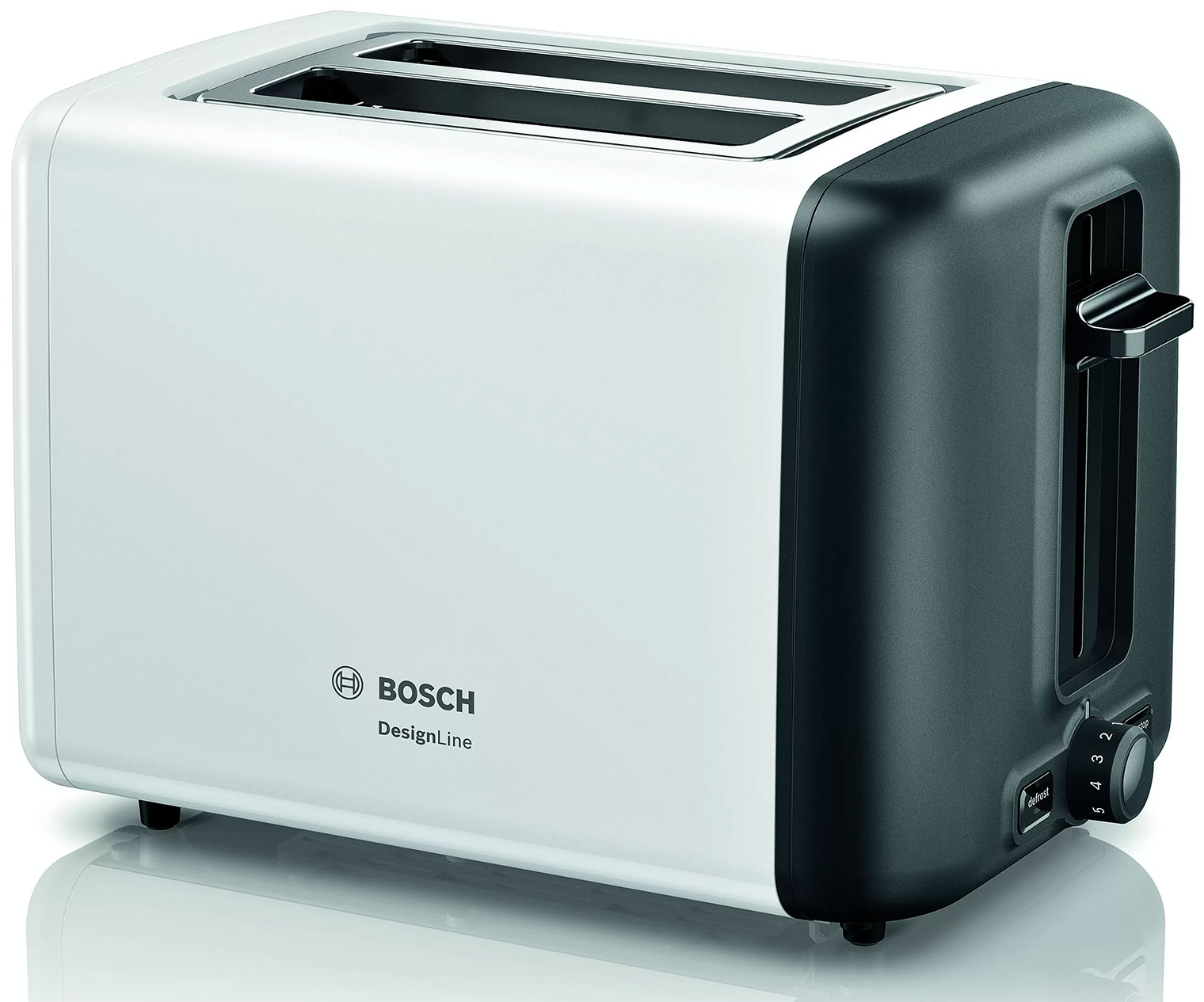 Тостер Bosch TAT3P421 White тостер vitek vt 9001 white