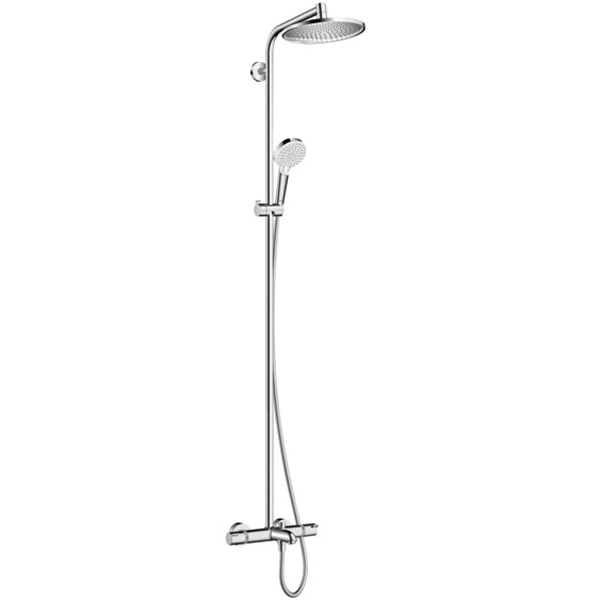 фото Душевая колонна hansgrohe crometta s 240 1jet с термостатом для ванны (27320000)