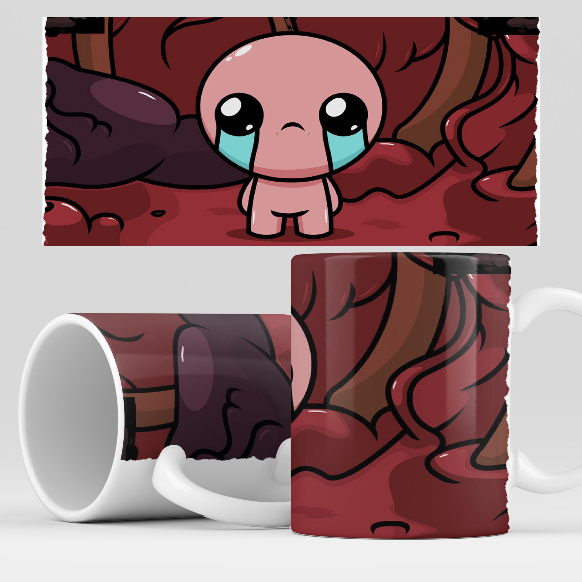 фото Кружка rocketcup с принтом "the binding of isaac"