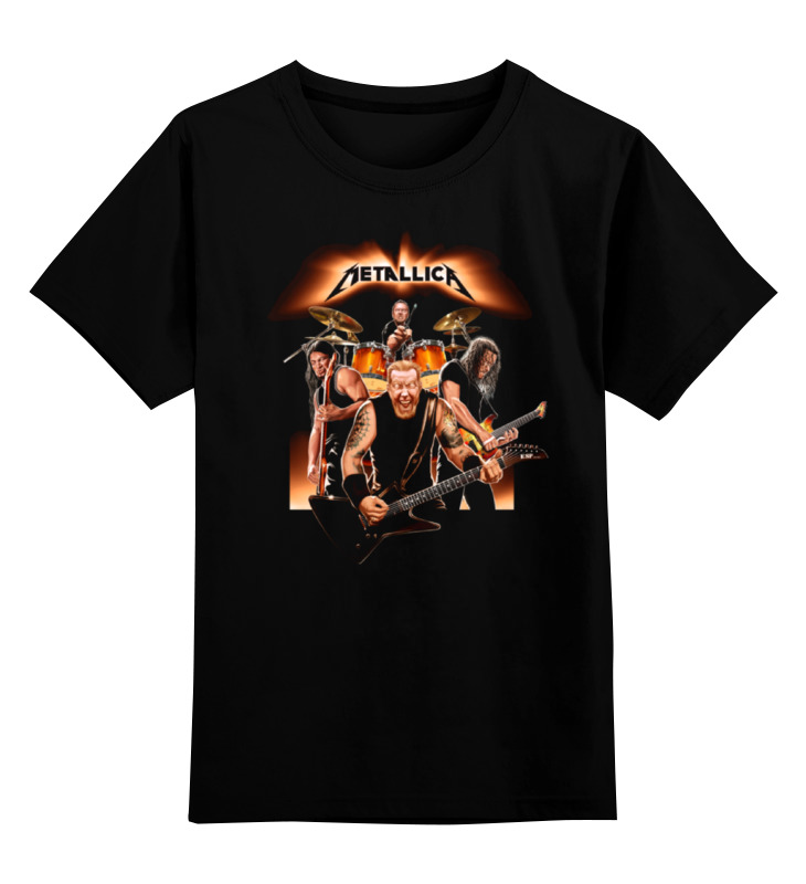 

Футболка детская Printio Metallica цв. черный р. 116, Metallica