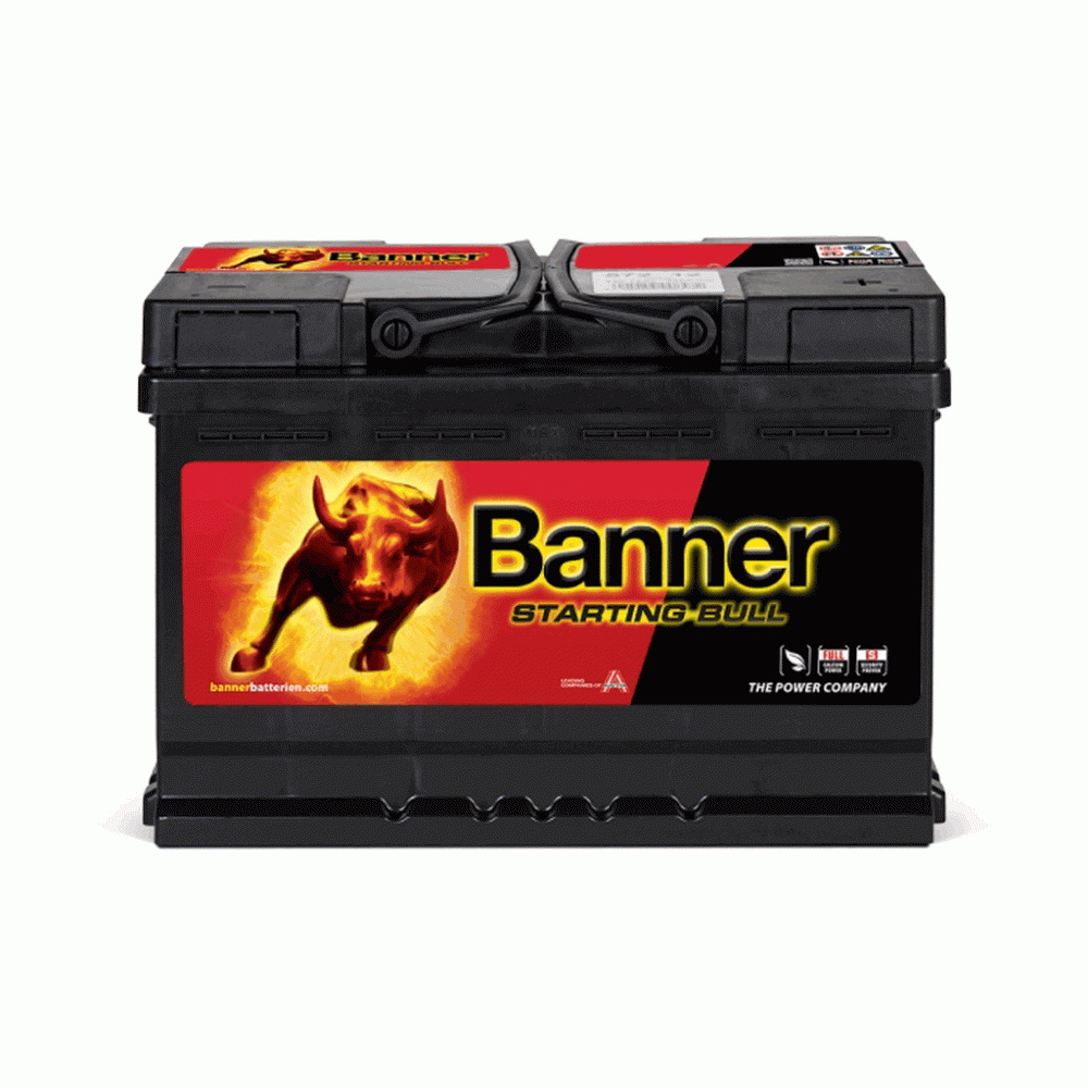 Аккумуляторная батарея BANNER Starting Bull (572 12) 72R 650A 278x175x190