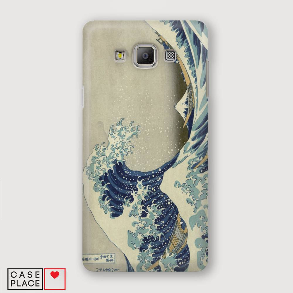 

Чехол Awog "Большая волна в Канагаве" для Samsung Galaxy A3, 20120-7