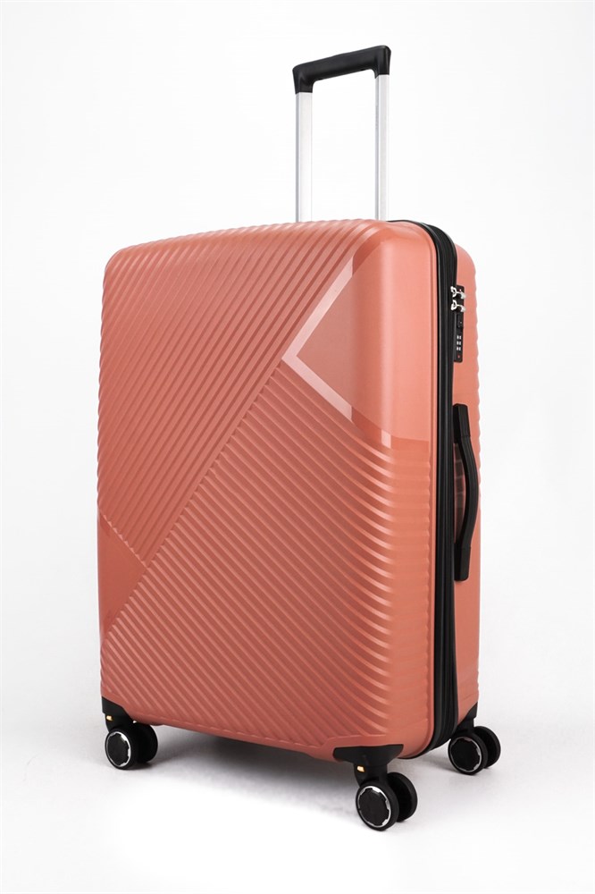 фото Чемодан унисекс impreza 50022 чайная роза l