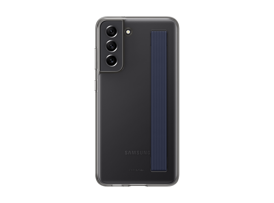 Чехол Samsung Slim Strap Cover R9 Dark Grey оттенок(EF-XG990CBEGRU)