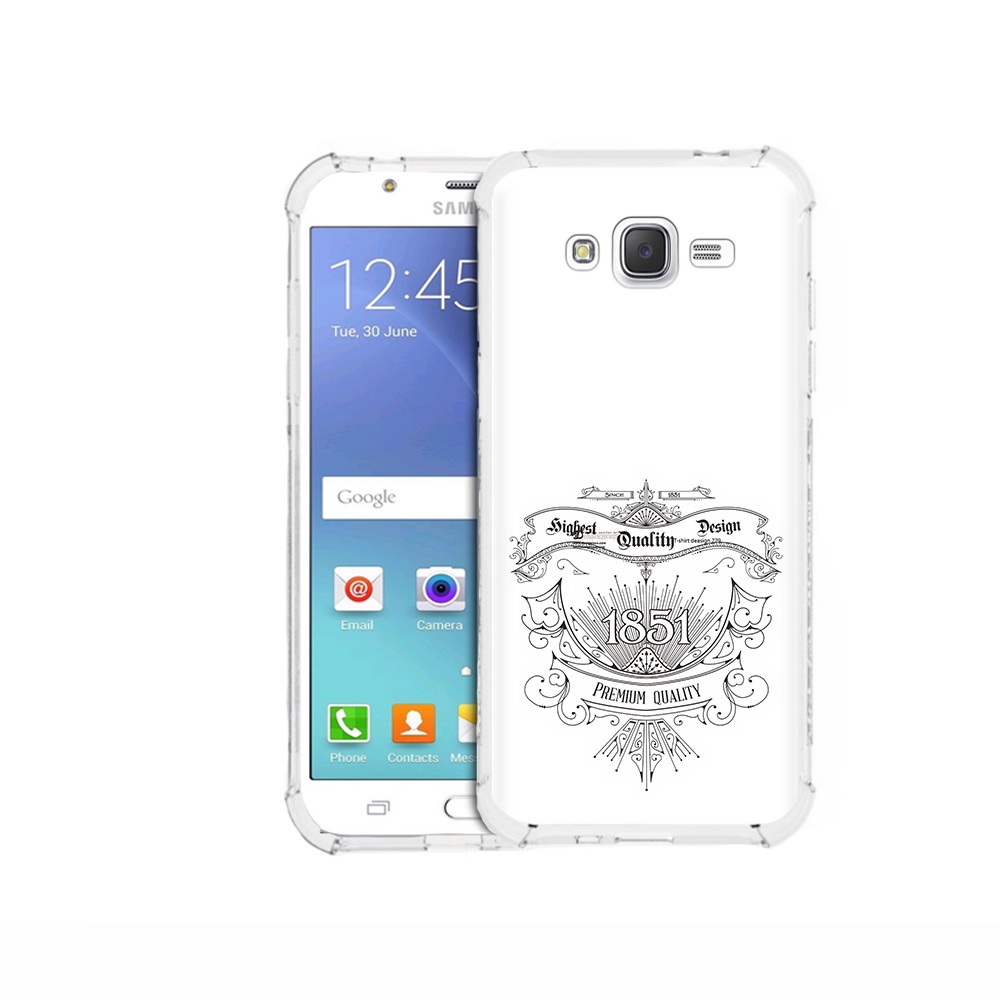 

Чехол MyPads Tocco для Samsung Galaxy J5 (2015) логотип 1851 год (PT15272.579.444), Прозрачный, Tocco