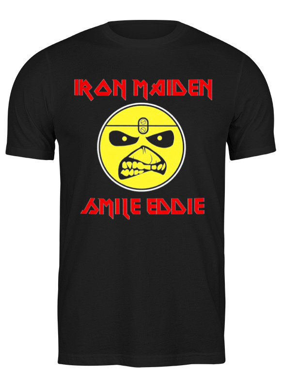 

Футболка мужская Printio Iron maiden band черная M, Черный, Iron maiden band