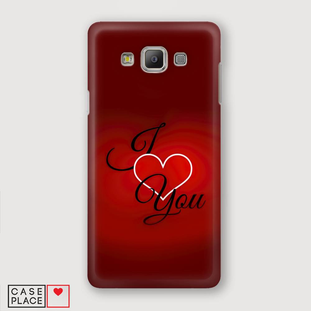 

Чехол Awog "I love you 3" для Samsung Galaxy A3, 20120-5