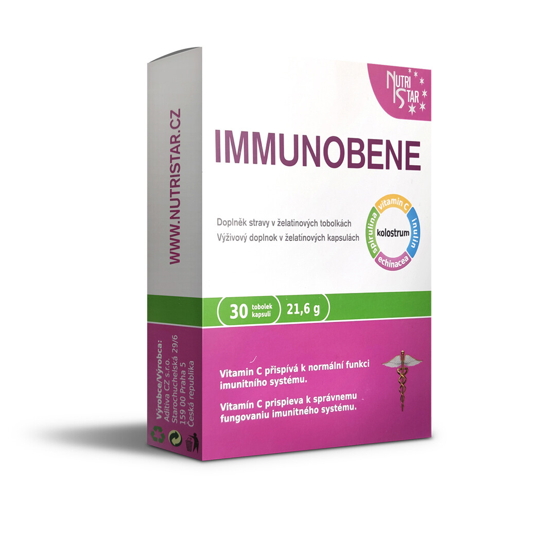 фото Комплекс nutristar immunobene для иммунитета капсулы 21,6 г 30 шт.