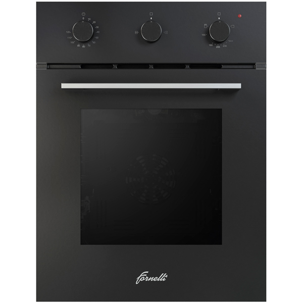 фото Встраиваемый газовый духовой шкаф fornelli fgа 45 stretto black