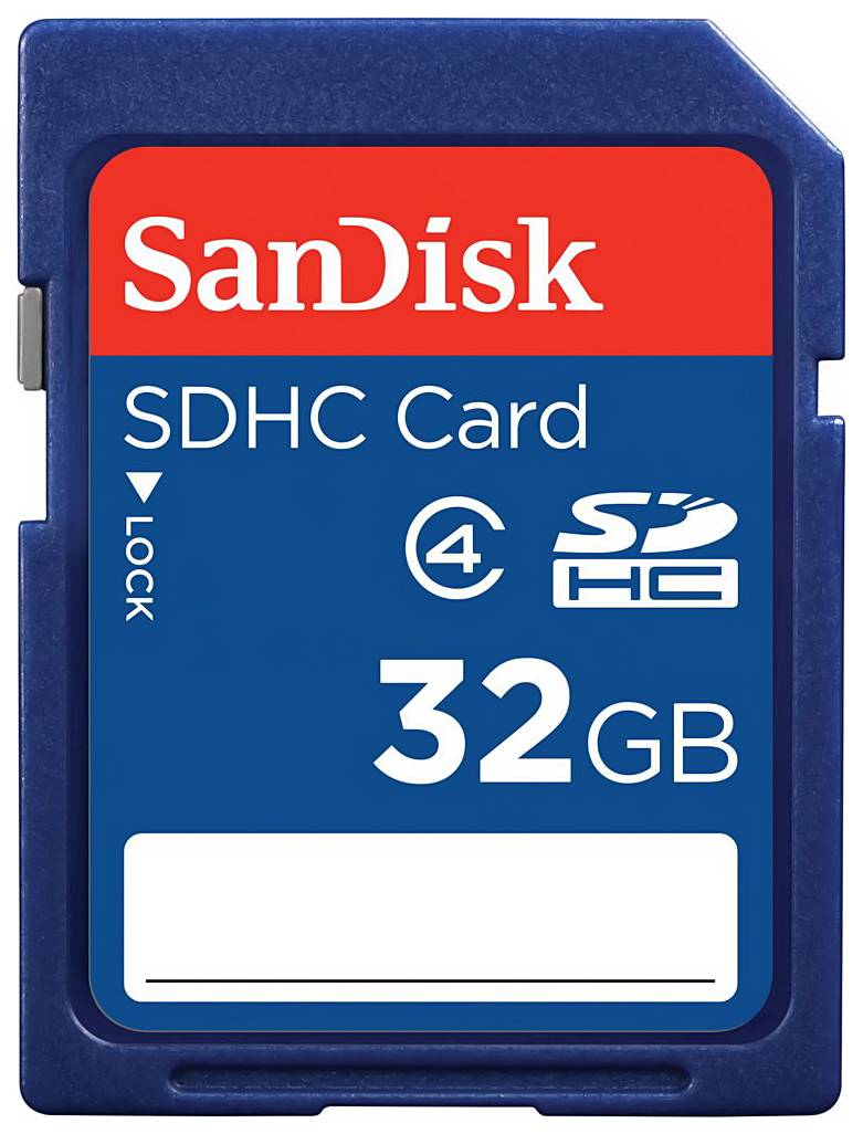 

Карта памяти SanDisk SDHC SDSDB-032G-B35 32GB, SDSDB-032G-B35