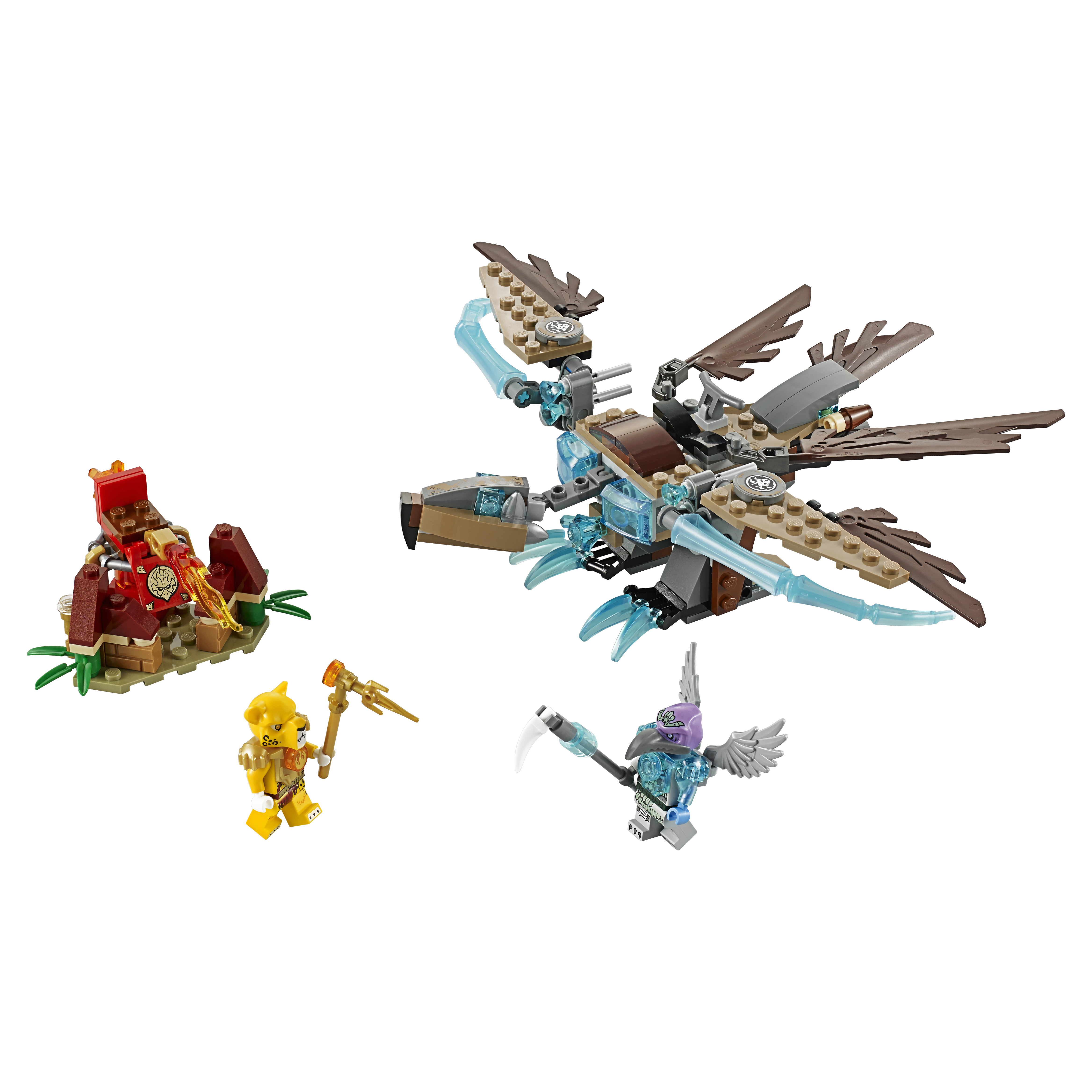 фото Конструктор lego chima ледяной планер варди (70141)