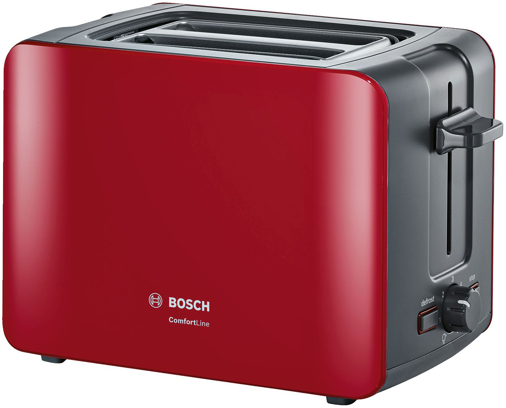 фото Тостер bosch comfortline tat6a114 red