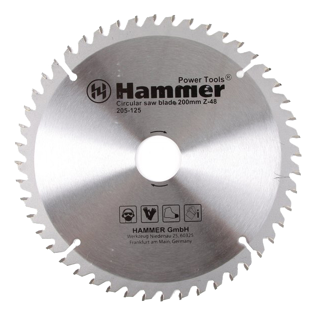 

Пильный диск по дереву Hammer 38353, CSB WD 200мм*48*32/30мм