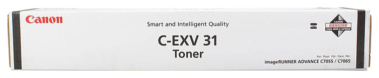 фото Тонер для лазерного принтера canon c-exv31bk черный, оригинал