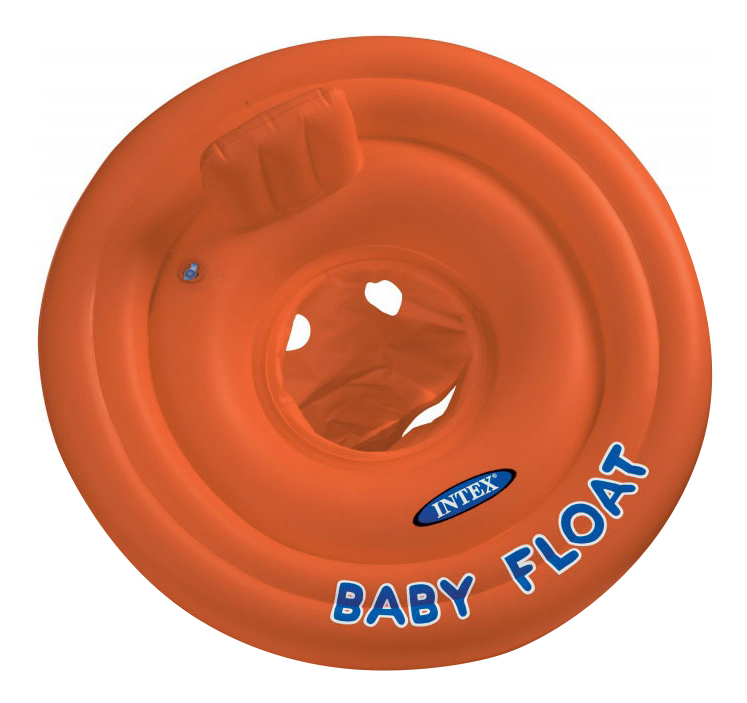 Надувной круг Intex Baby Float с трусами, 76см, 1-2лет, 56588