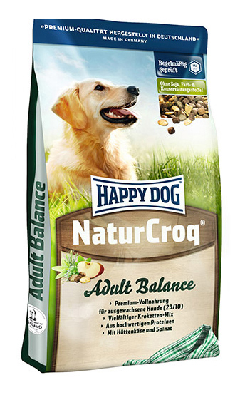 фото Сухой корм для собак happy dog naturcroq balance, птица, говядина, морская рыба, 15кг