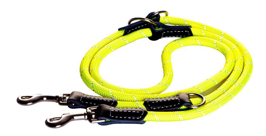 

Поводок перестежка для собак Rogz Rope L-12мм 2 м, Желтый HLMR12H, Rope