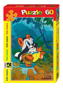 

Пазл Step Puzzle 60 деталей, Крошка Енот