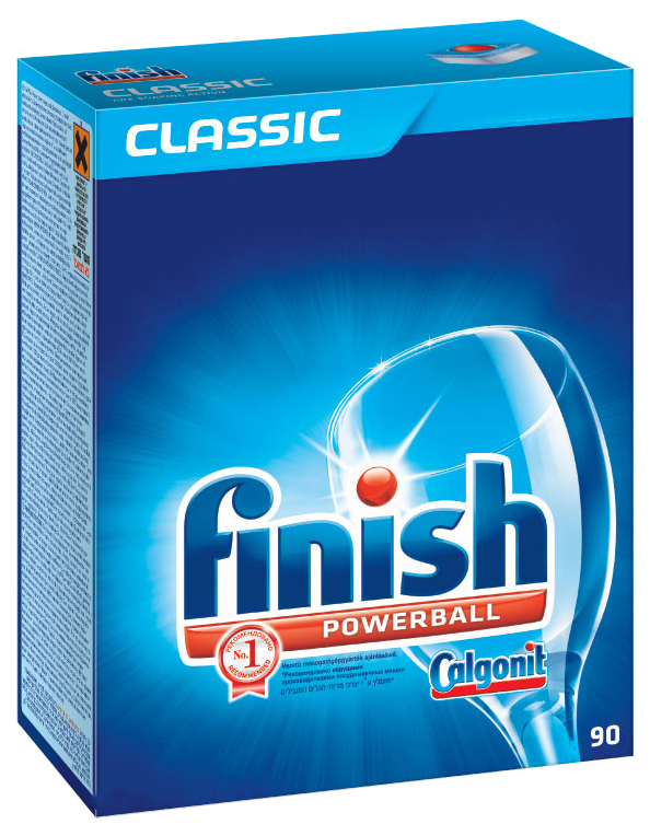 фото Таблетки для посудомоечной машины finish classic 90 штук