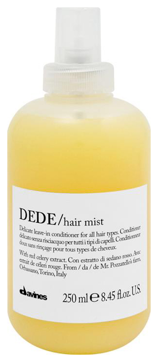 Купить Спрей для волос Davines Dede Conditioner Delicate Replenishing Leave-In Mist 250 мл