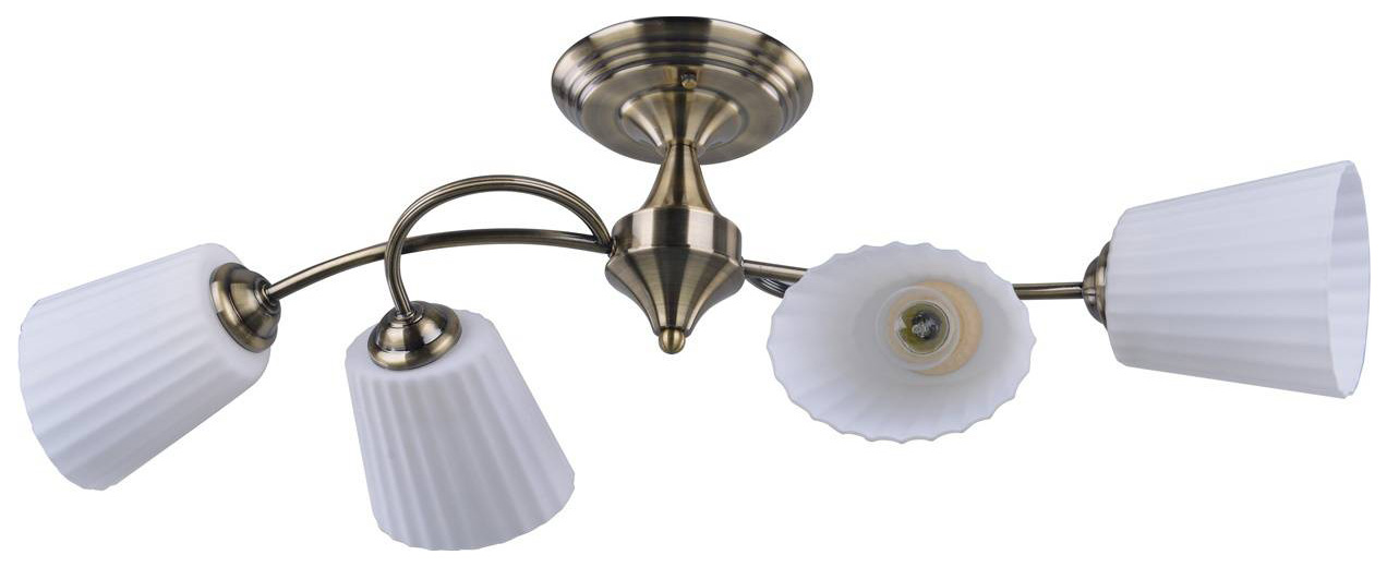 фото Люстра потолочная idlamp 879/4pf-oldbronze