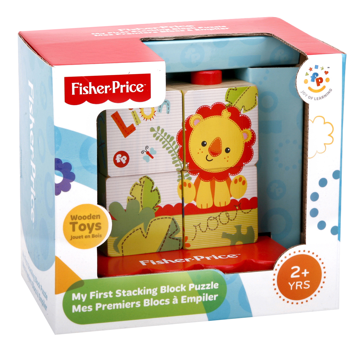 

Пазл Fisher-Price 4 детали, Кубик
