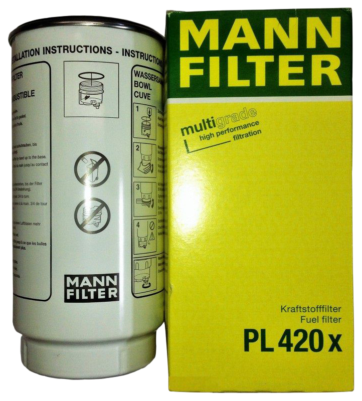 фото Фильтр масляный двигателя mann-filter pl420x