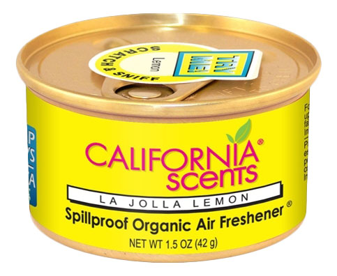 фото Автомобильный ароматизатор california scents цитрусовый, лимон ла-жолла (can-010)