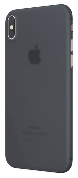 

Чехол для Apple iPhone X Vipe Flex темно-серый (VPIPXFLEXDG), Серебристый