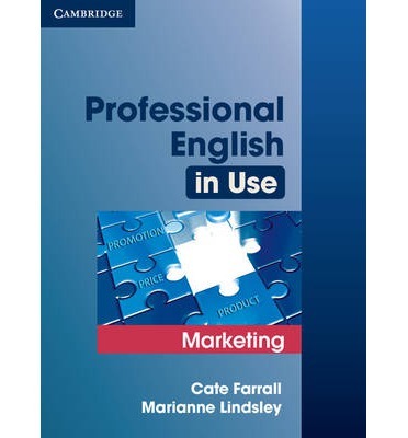 

Professional Eng in Use Marketing Bk +ans