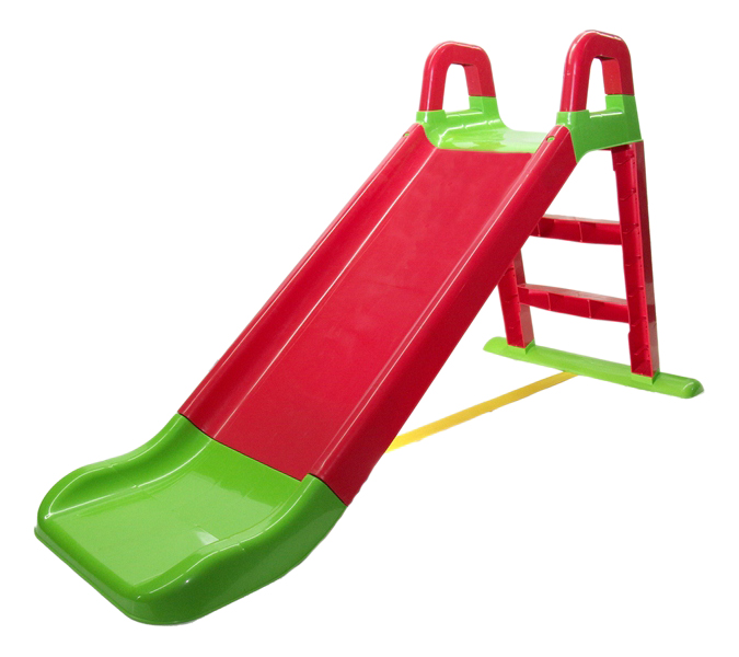 Горка детская Doloni Зелено красная горка doloni с игровым туннелем