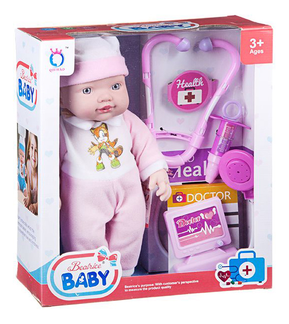 Пупс beatrice baby с медицинскими аксессуарами Gratwest Д81748