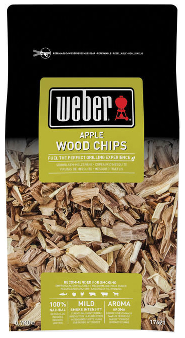 Щепа для копчения яблоневая Weber 17621 Apple Wood Chips 0,7 кг