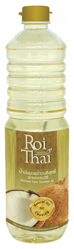 фото Масло кокосовое roi thai рафинированное 100 % 1000 мл