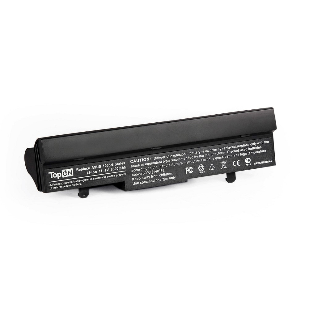 фото Аккумулятор для нетбука asus eee pc 1001px, 1001ha, 1005ha series. 11.1v 6600mah topon