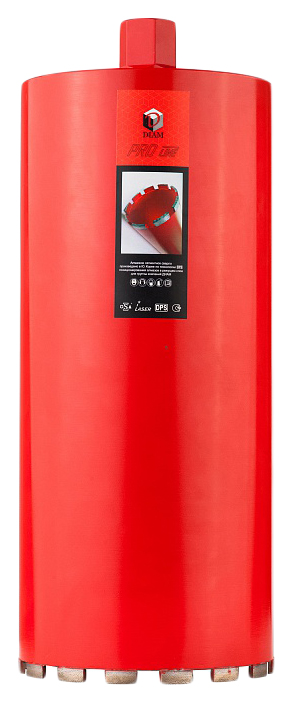 

Алмазное сегментное сверло DIAM Pro Line 250x450x1 1/4 UNC 030629, PL250x450