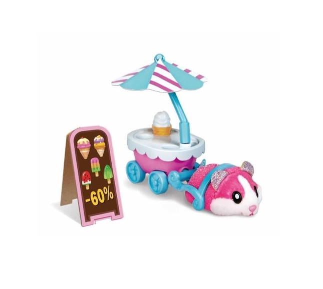 

Интерактивная игрушка 1 TOY Хома Дома Тележка хомодильник для мороженого Т12494