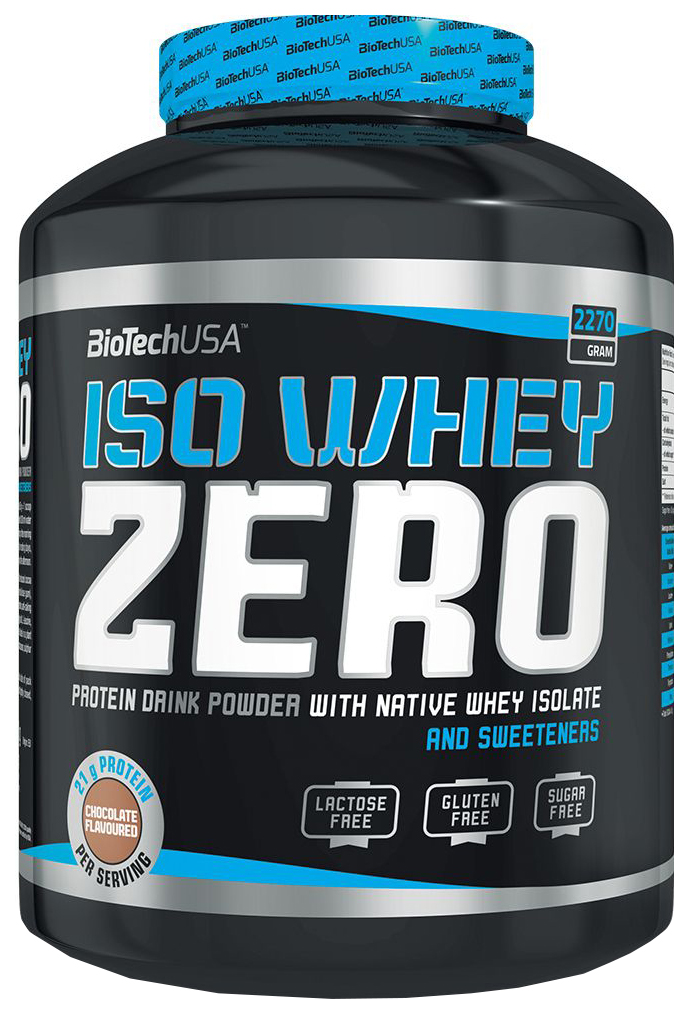 фото Протеин biotech iso whey zero lactose free, 2270 г, cookies & cream