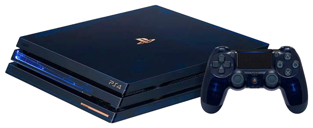 фото Игровая приставка sony playstation 4 pro синий