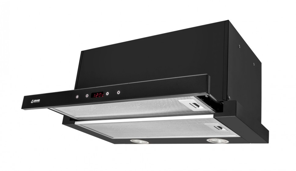 

Вытяжка встраиваемая Grand Toledo sensor 60 1М черный, Toledo sensor 60