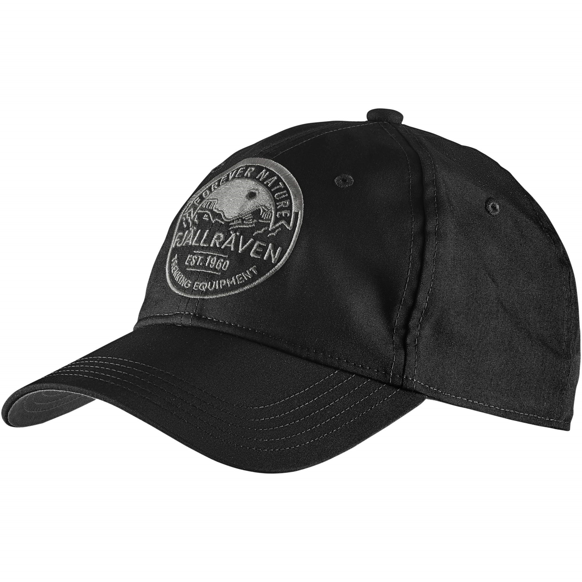 

Бейсболка женская FjallRaven Forever Nature Cap, black, 57-61, Forever Nature Cap