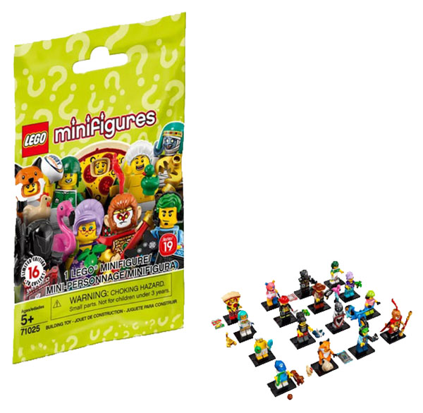 

Конструктор LEGO Minifigures 71025 Series 19