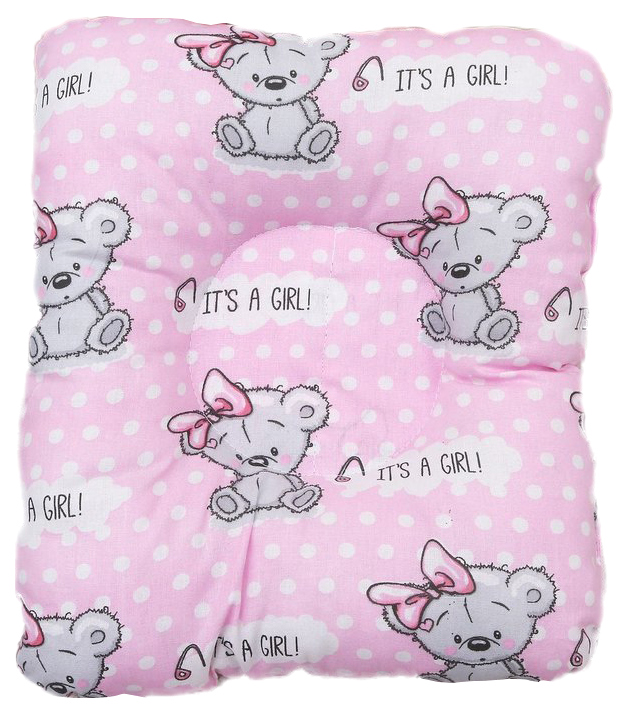 фото Подушка для кормления и сна amarobaby baby joy girl amaro-40bj-gi