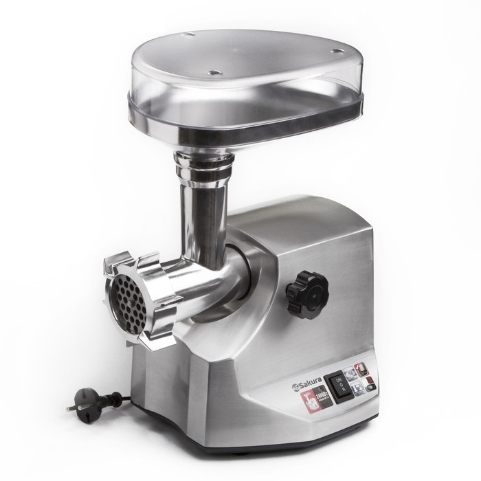 

Электромясорубка Sakura SA-6411 Professional Silver, SA-6411 Professional